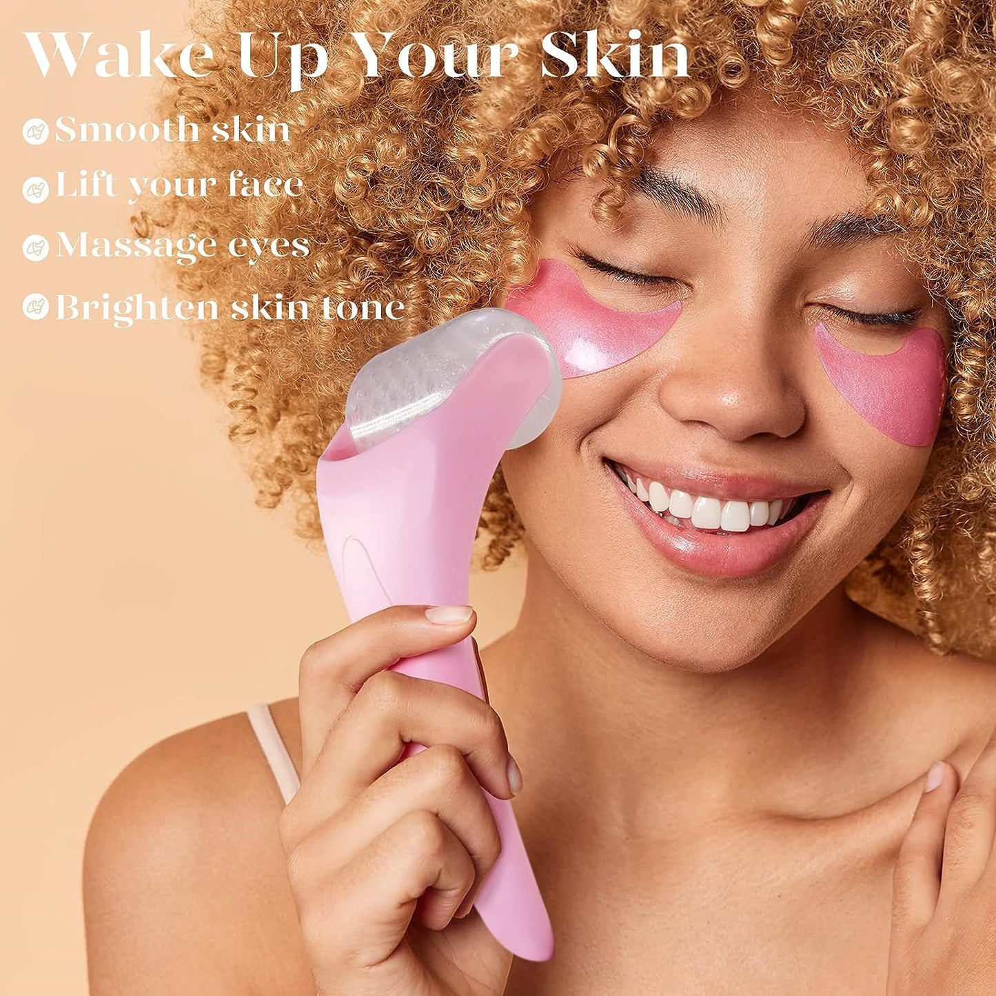 Ice Roller Massager Face Ice Head Roller Beauty Ice Compress Massage